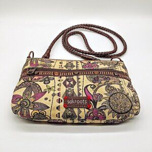 Sakroots Cotton Jute Braided Strap Crossbody Bag